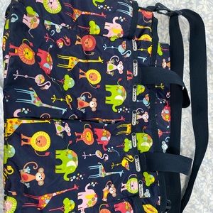 Lesportsac Ryan diaper bag tote